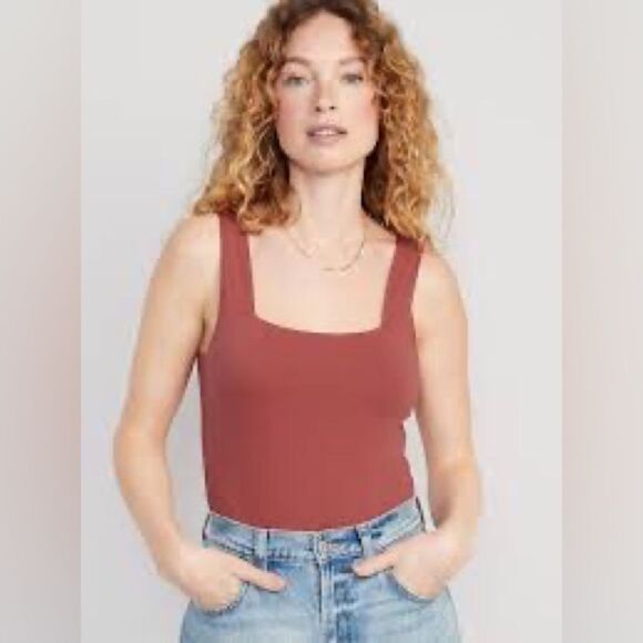 Old Navy Tops - Old Navy Sleeveless Square Neck Bodysuit